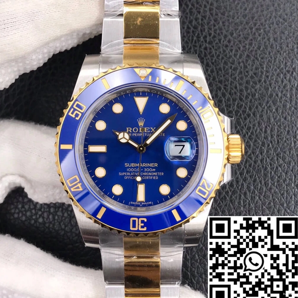 Submariner VS Rolex 116613LB-97203 Blue Bezel Ceramic Factory 0510